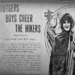 Rutgers Boys Cheer the Hikers Rutgers Boys Cheer the Hikers