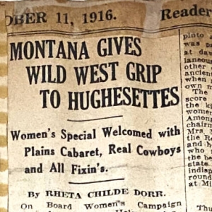 Montana Gives Wild West Grip to Hughesettes Montana Gives Wild West Grip to Hughesettes