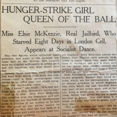 Hunger-Strike Girl Queen of the Ball