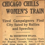 Newspapers turning against campaign train; crowds less enthusiastic Newspapers turning against campaign train; crowds less enthusiastic