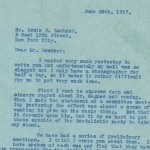 Elisabeth Freeman to Louis P. Lochner, page 1 Elisabeth Freeman to Louis P. Lochner, page 1