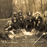 Suffrage pilgrimage announced, Elisabeth Freeman as gypsy Suffrage pilgrimage announced, Elisabeth Freeman as gypsy