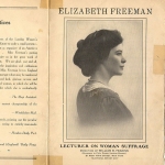 Elisabeth Freeman, Lecturer on Woman Suffrage Elisabeth Freeman, Lecturer on Woman Suffrage