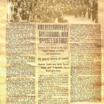 Anti-suffrage cleric criticizes suffrage march Anti-suffrage cleric criticizes suffrage march