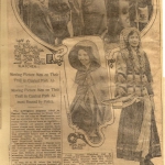 Suffrage pilgrimage announced; EF as gypsy Suffrage pilgrimage announced; EF as gypsy