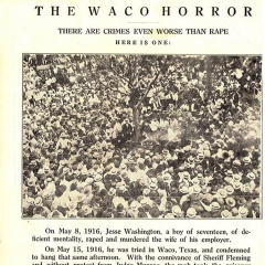 NAACP Brochure for Anti-Lynching Campaign NAACP Brochure for Anti-Lynching Campaign
