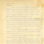 NAACP letter from Roy Nash to Elisabeth Freeman asking her to investigate lynching in Waco, Texas, page 3 NAACP letter from Roy Nash to Elisabeth Freeman asking her to investigate lynching in Waco, Texas, page 3