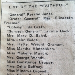 List of the Faithful List of the Faithful