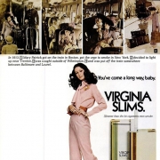 Virginia Slims Ad Virginia Slims Ad