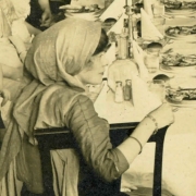 Detail of Elisabeth Freeman, speaker at banquet in Wilmington DE 1912 Detail of Elisabeth Freeman, speaker at banquet in Wilmington DE 1912