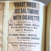 Quoted section from Freeman scrapbook Quoted section from Freeman scrapbook