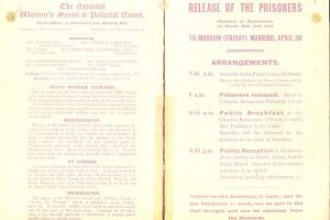 Release of Prisoners